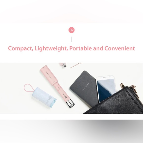 New!!Portable KOSETTE X UNIX USB MULTI IRON PINK/WHITE - Picture 9 of 10